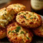 Cheesy Jalapeño Shortbread on a Serving Platter