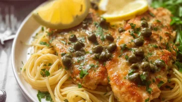 Chicken Piccata Pasta Ready to Serve
