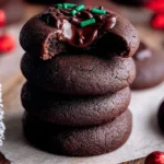 Chocolate Thumbprint Cookies Fresh from the Oven