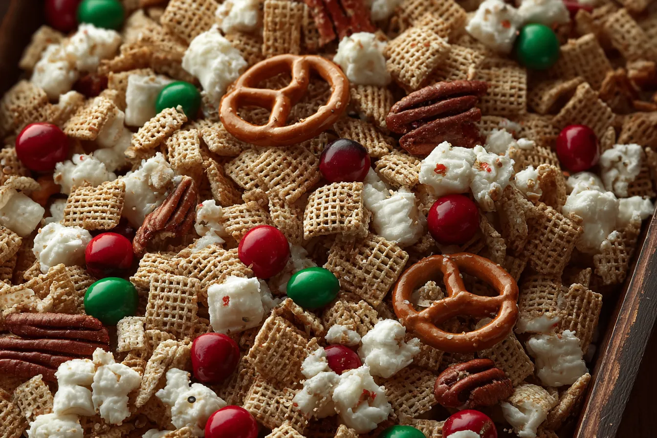 Christmas Crack Chex Mix