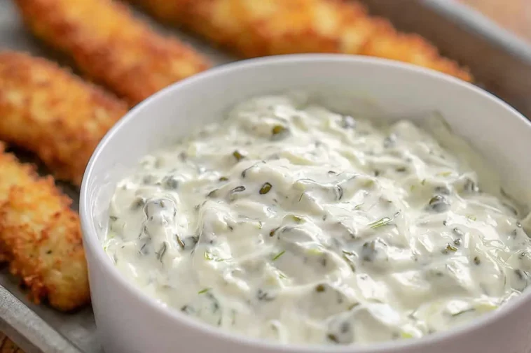 Classic Tartar Sauce Recipe in a Bowl