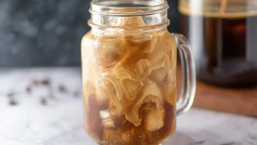 Cold Brew Iced Coffee in a Glass