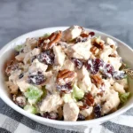 Cranberry Pecan Chicken Salad - Fresh and Flavorful Dish