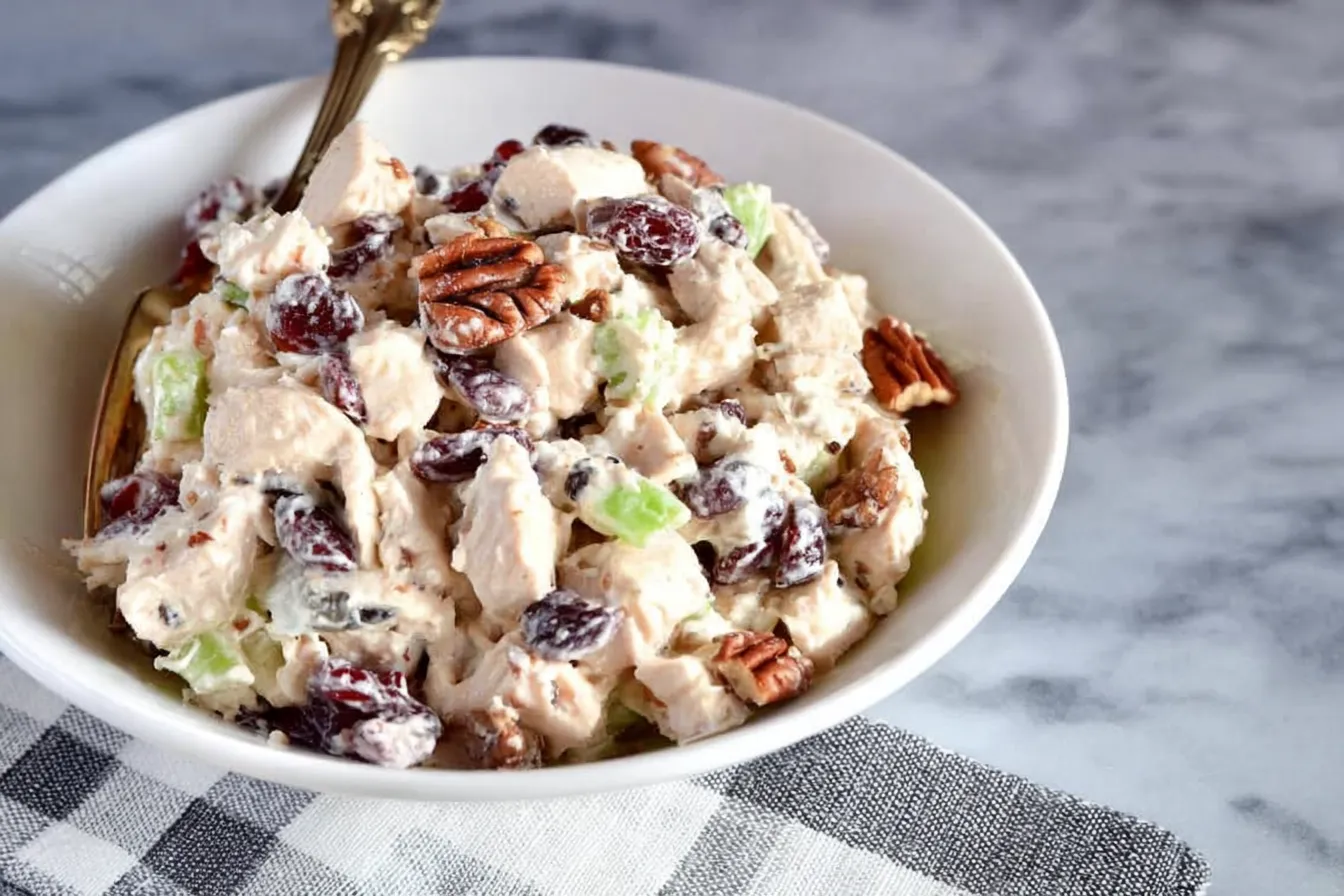 Cranberry Pecan Chicken Salad
