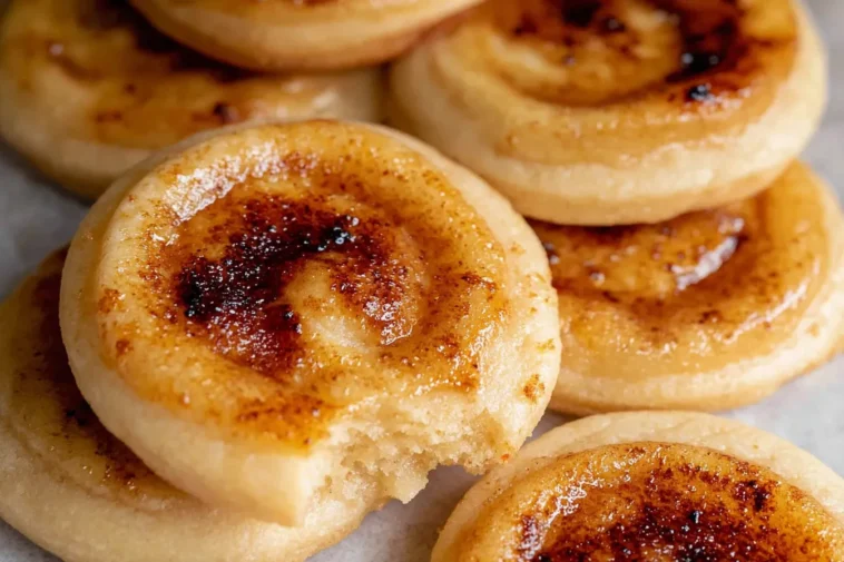 Delicious Creme Brûlée Cookies Ready to Enjoy