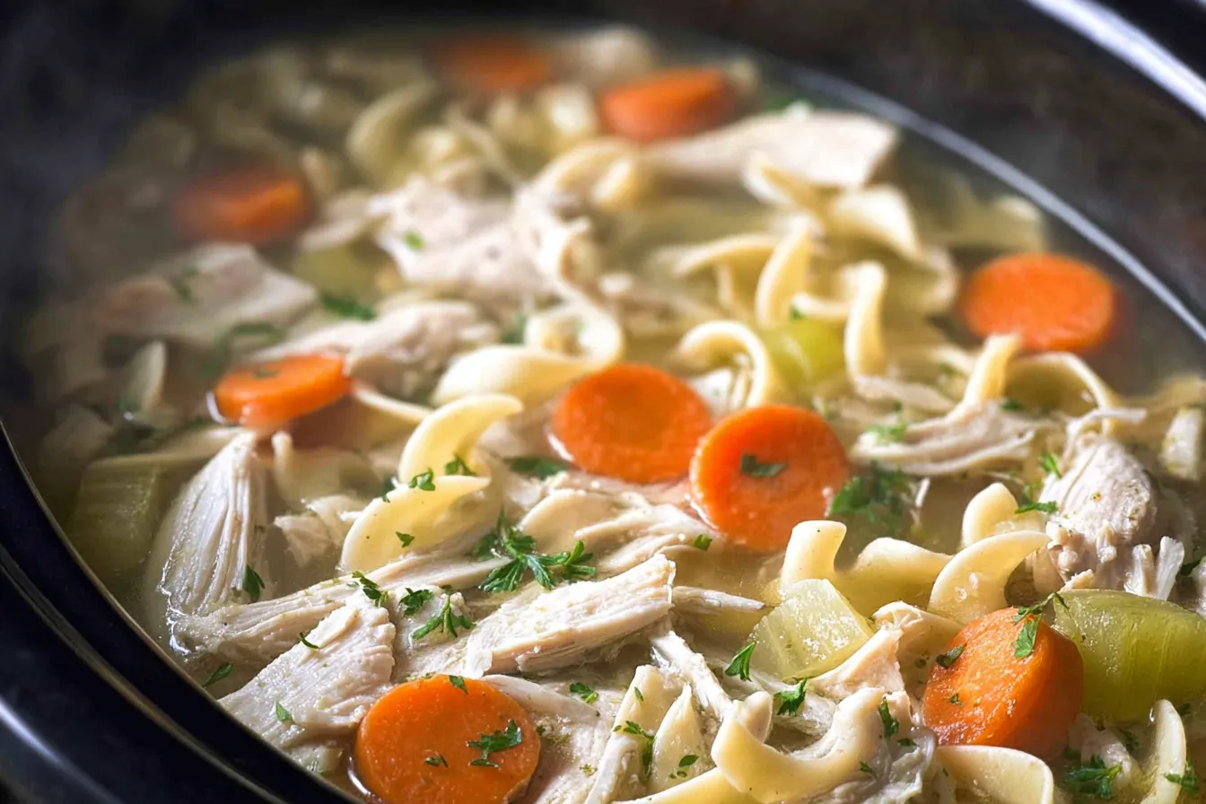 Crock-Pot Chicken Noodle Soup