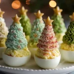 Deviled Egg Christmas Trees – Festive Holiday Appetizer Ideas