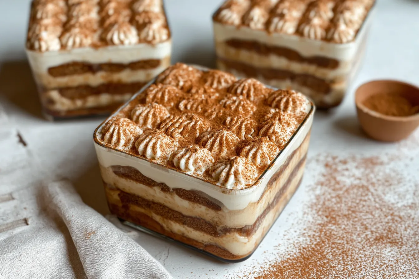 Easy Biscoff Tiramisu