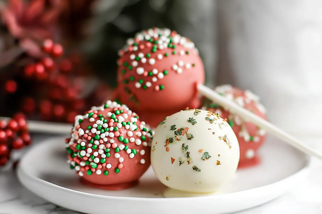 Easy Christmas Cake Pops Recipe: Delightful Treats for You! 3 Easy Christmas Cake Pops: Festive and Fun Treats