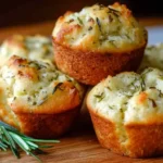Easy Garlic Rosemary Focaccia Muffins – Tasty Italian Treat