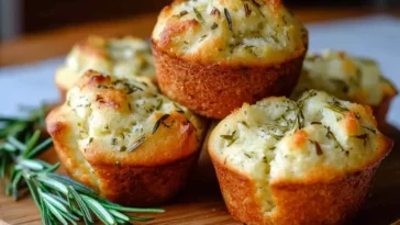 Easy Garlic Rosemary Focaccia Muffins – Tasty Italian Treat