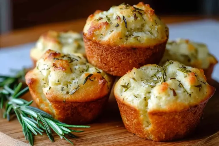 Easy Garlic Rosemary Focaccia Muffins – Tasty Italian Treat