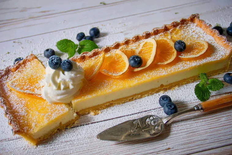 Easy Italian Lemon Mascarpone Tart Ready to Enjoy