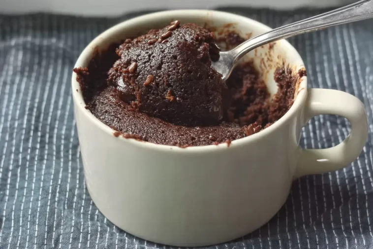Easy Microwave Chocolate Mug Cake - Deliciously Fast Dessert