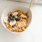 Slow Cooker Banana Coconut Oatmeal - Delicious Breakfast