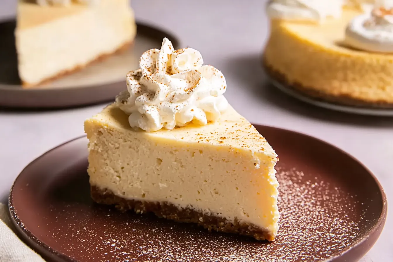 Eggnog Cheesecake