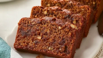 Irresistible Extreme Banana Nut Bread Slice