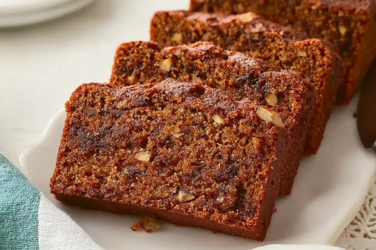 Irresistible Extreme Banana Nut Bread Slice