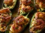 Fiery Cajun Shrimp Stuffed Jalapeños Ready to Serve