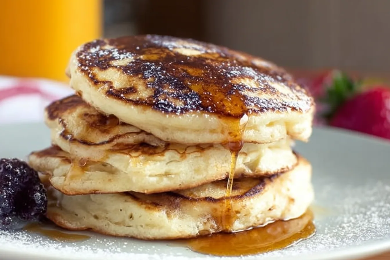 Fluffy Ricotta Pancakes