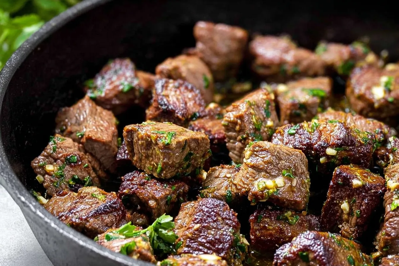 Garlic Butter Steak Bites