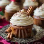 Delicious Gingerbread Cupcakes with Creamy Frosting