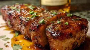 Glazed Maple Mustard Pork Ready to Serve