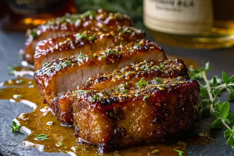 Glazed Maple Mustard Pork