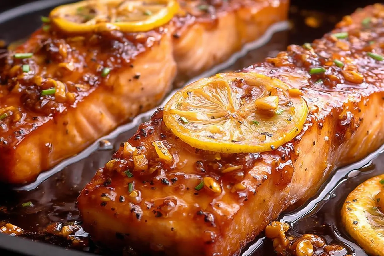 Honey-Garlic Glazed Salmon