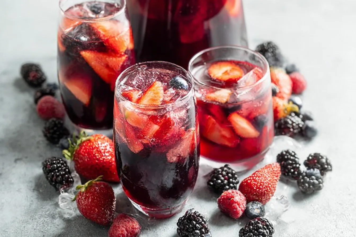 Iced Tea Berry Sangria