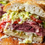 Italian Grinder Salad Sandwich Ready to Serve
