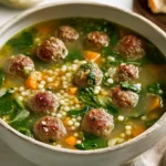 Italian Wedding Soup Bowl - Comfort Food Delight