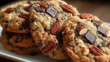 Laura Bush’s Cowboy Cookies Freshly Baked