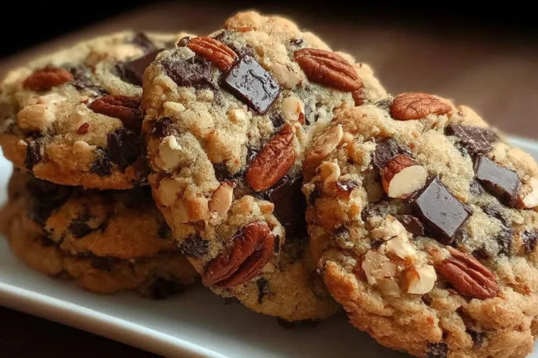 Laura Bush’s Cowboy Cookies Freshly Baked