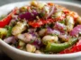 Marinated Za’atar Bean Salad – Colorful Mediterranean Side Dish