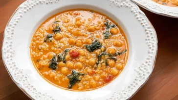 Delicious Marry Me Chickpea Soup in a Bowl
