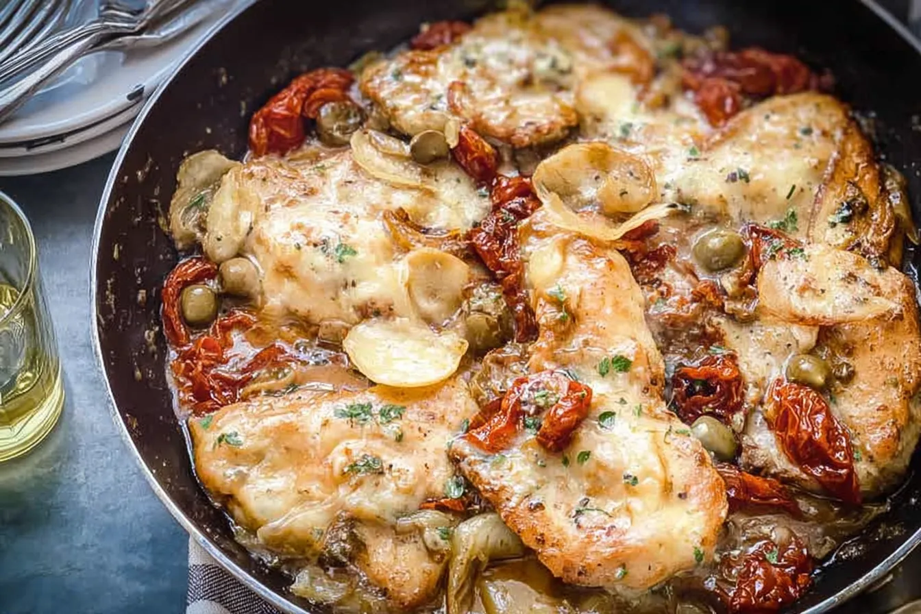 Mediterranean Chicken Skillet: A Delight for Your Dinner Table 3 Mediterranean Chicken Skillet Fresh Ingredients