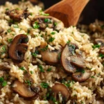 Mouthwatering Mushroom Rice Ready to Serve
