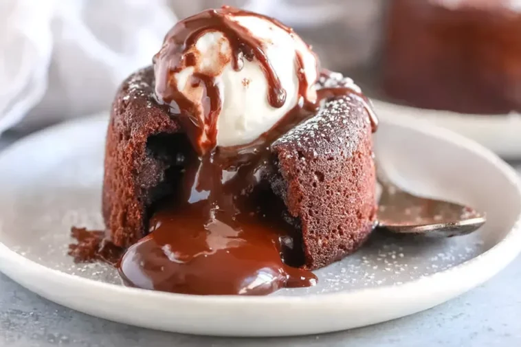 Decadent Chocolate Molten Lava Cakes Ready to Serve!