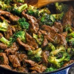 One-Pan Beef & Broccoli Recipe in a Skillet