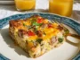 Delicious Overnight Breakfast Casserole Ready to Serve