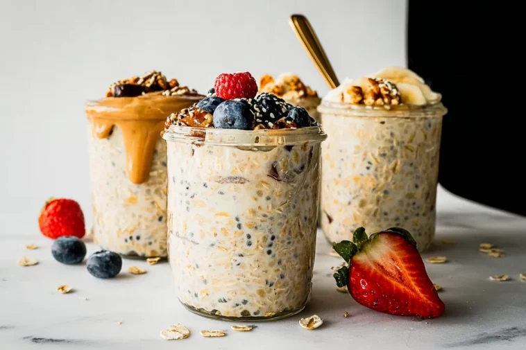 Delicious Overnight Oats in a Jar