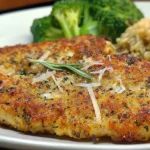 Parmesan Crusted Tilapia Fillets Freshly Baked