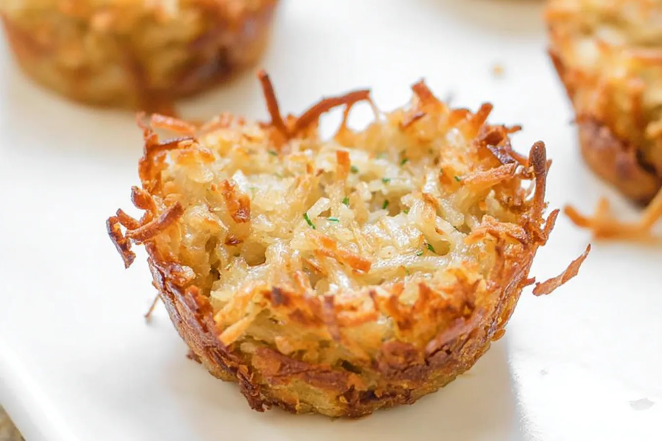 Parmesan Hash Brown Cups