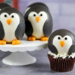 Cute Penguin Cupcakes Ready to Delight