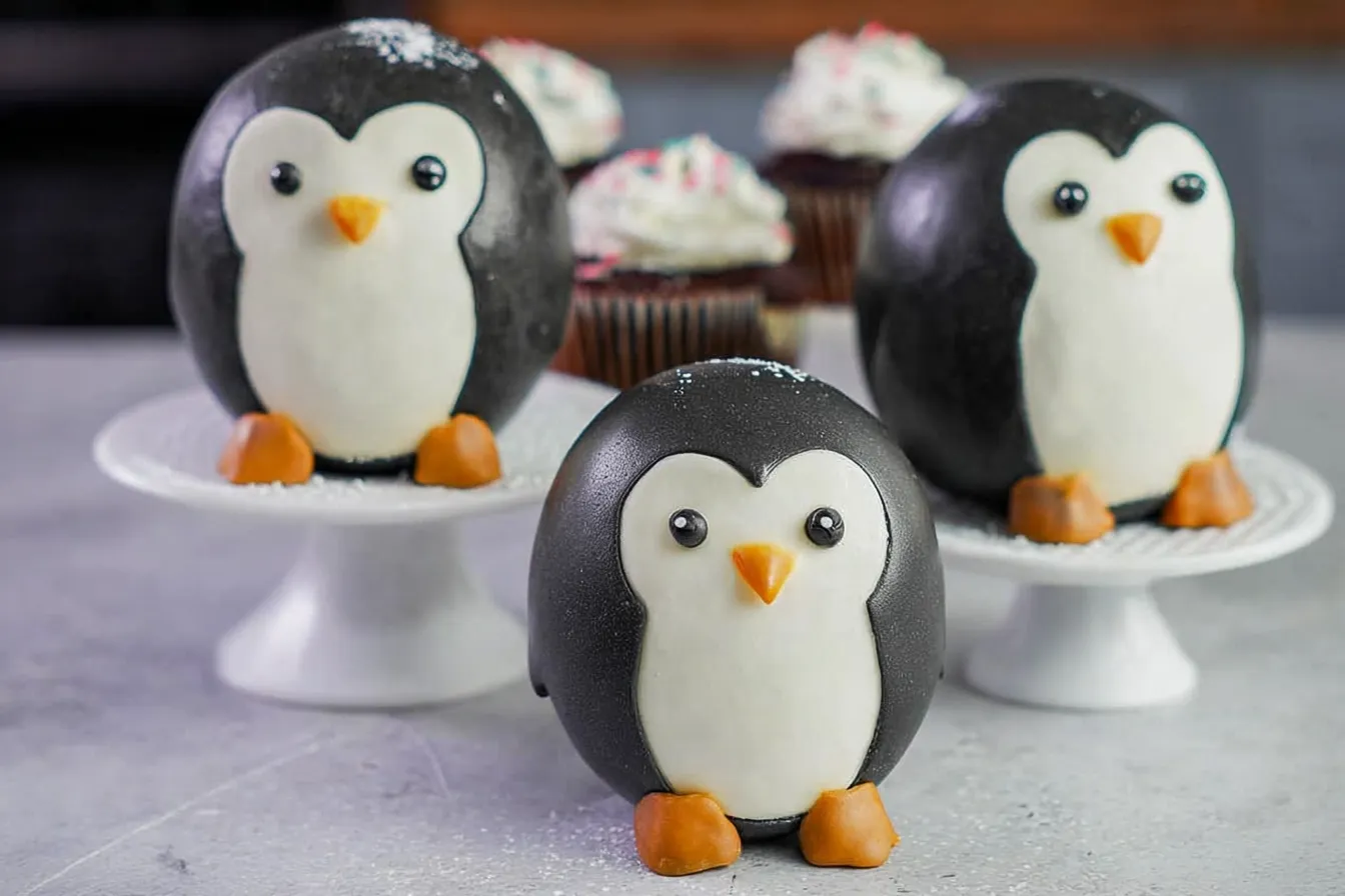 Penguin Cupcakes