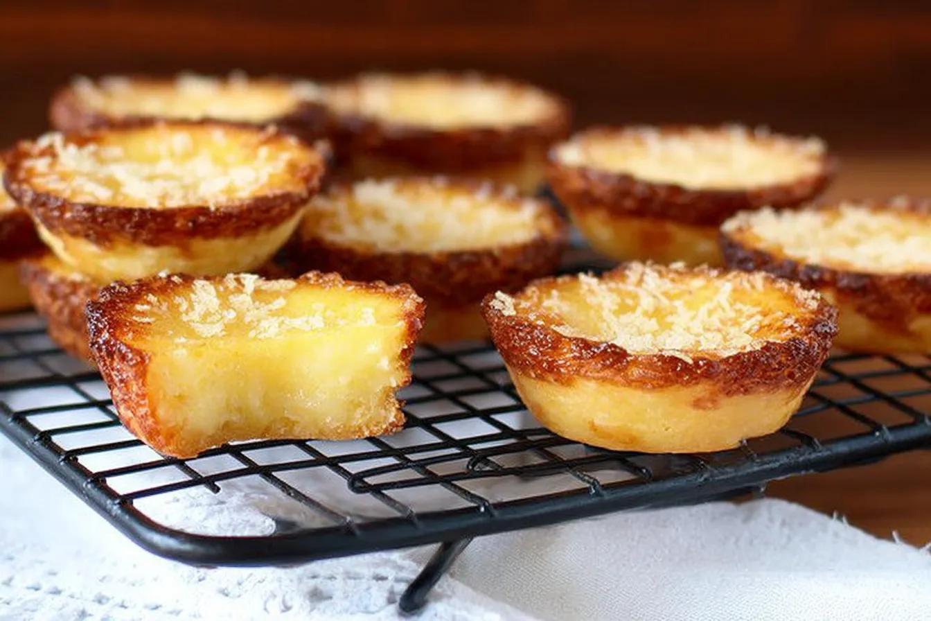 Delicious Queijadas (Portuguese Custard Cupcakes)