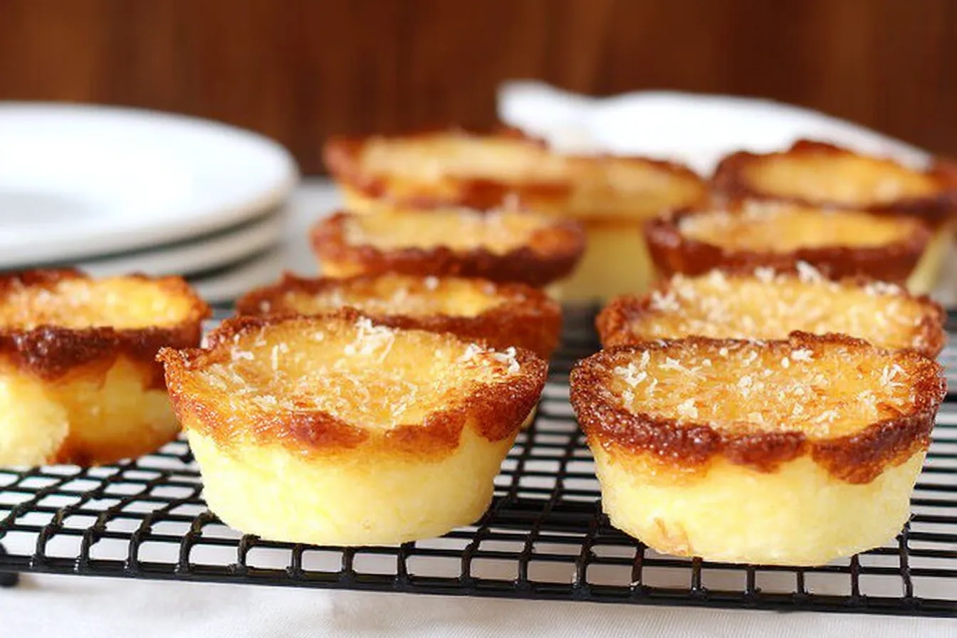 Queijadas (Portuguese Custard Cupcakes)