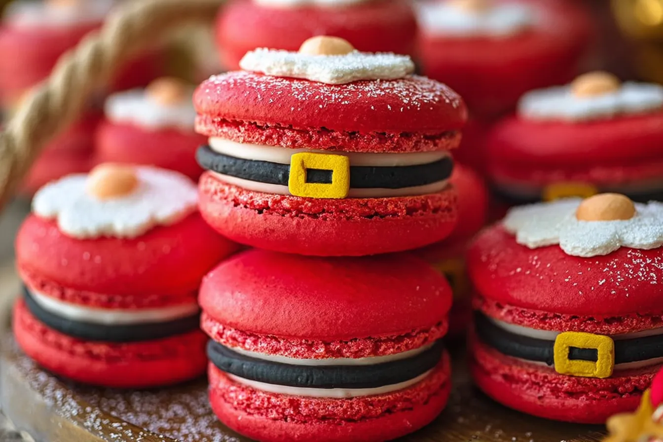 Santa Claus Macarons