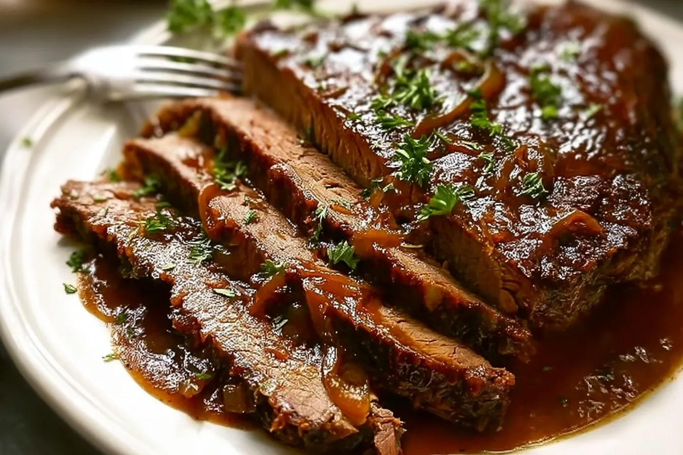 Savory Slow Cooker Brisket for a Cozy Home Dinner Night